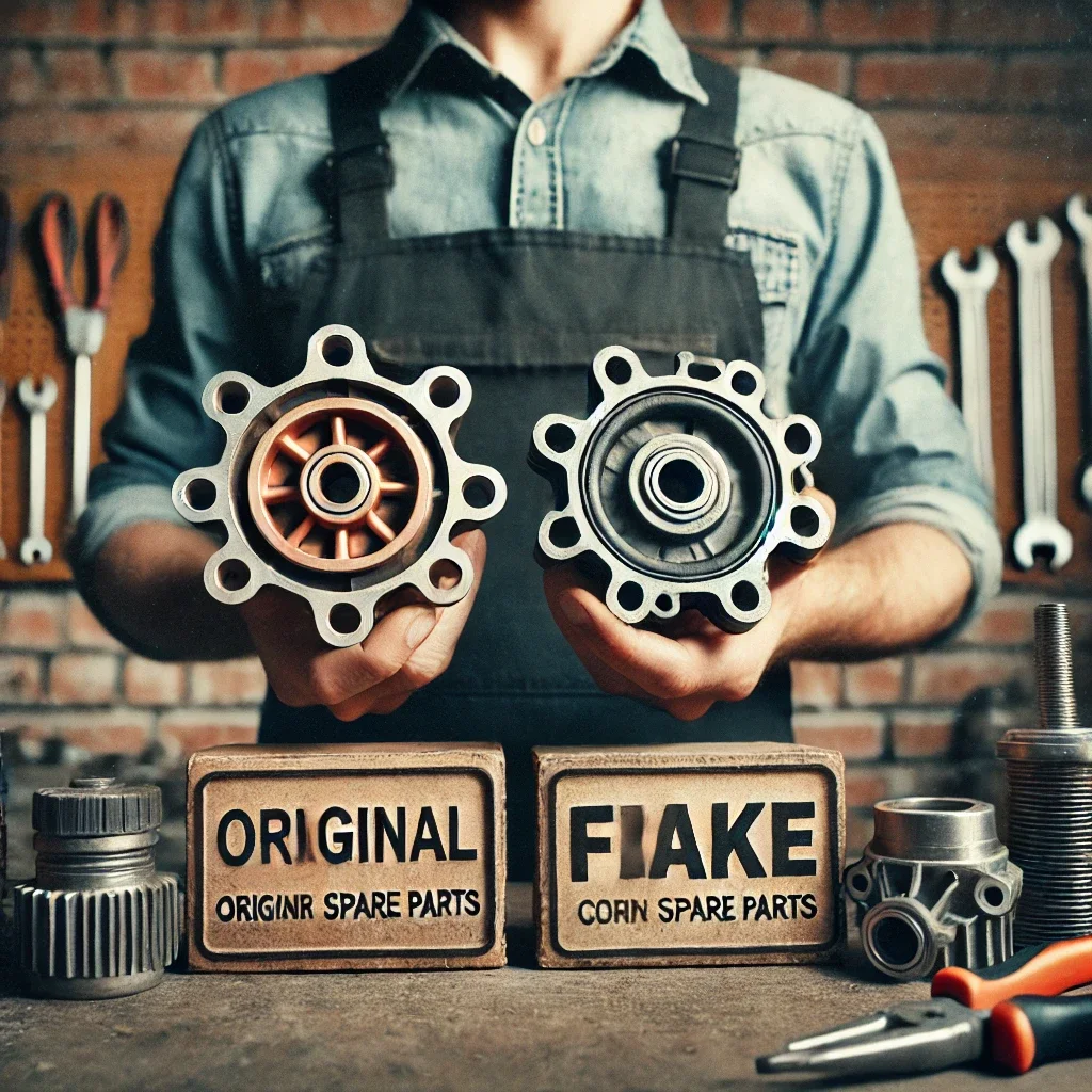 عکس گرافیکی از تشخیص قطعه فیک از اصل