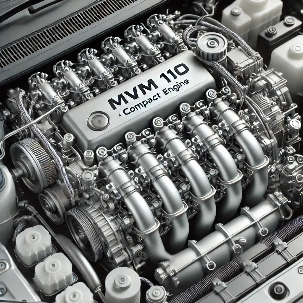 عکس گرافیکی از موتور ام وی ام ۱۱۰