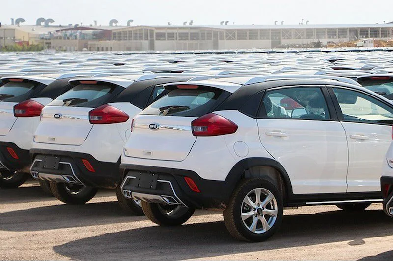 کمبود قطعات خودروهای چینی