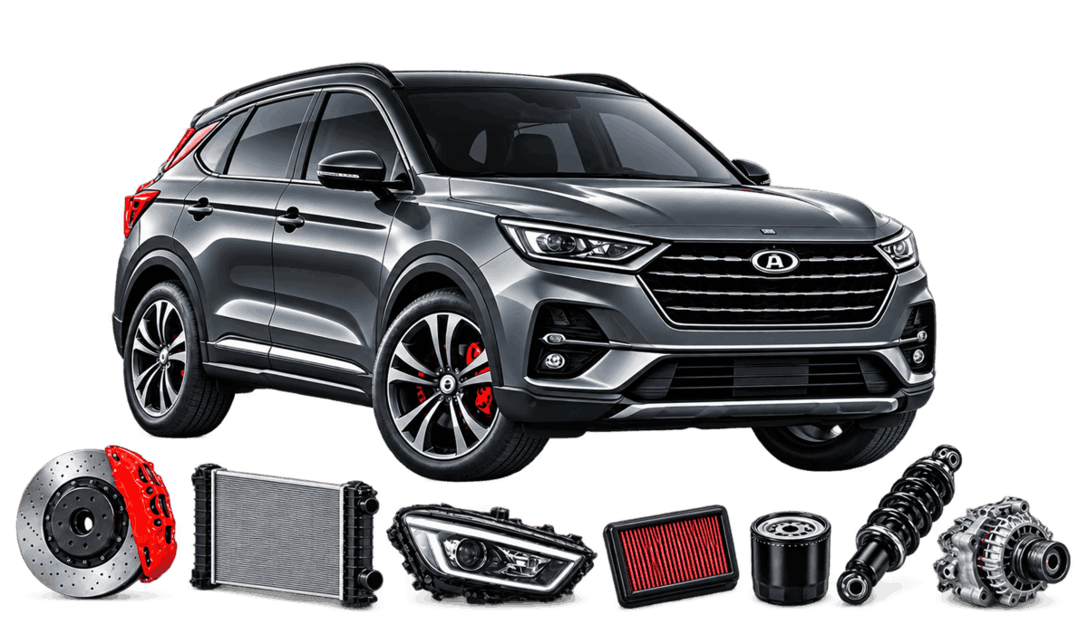 قطعات اصلی خودروهای چینی